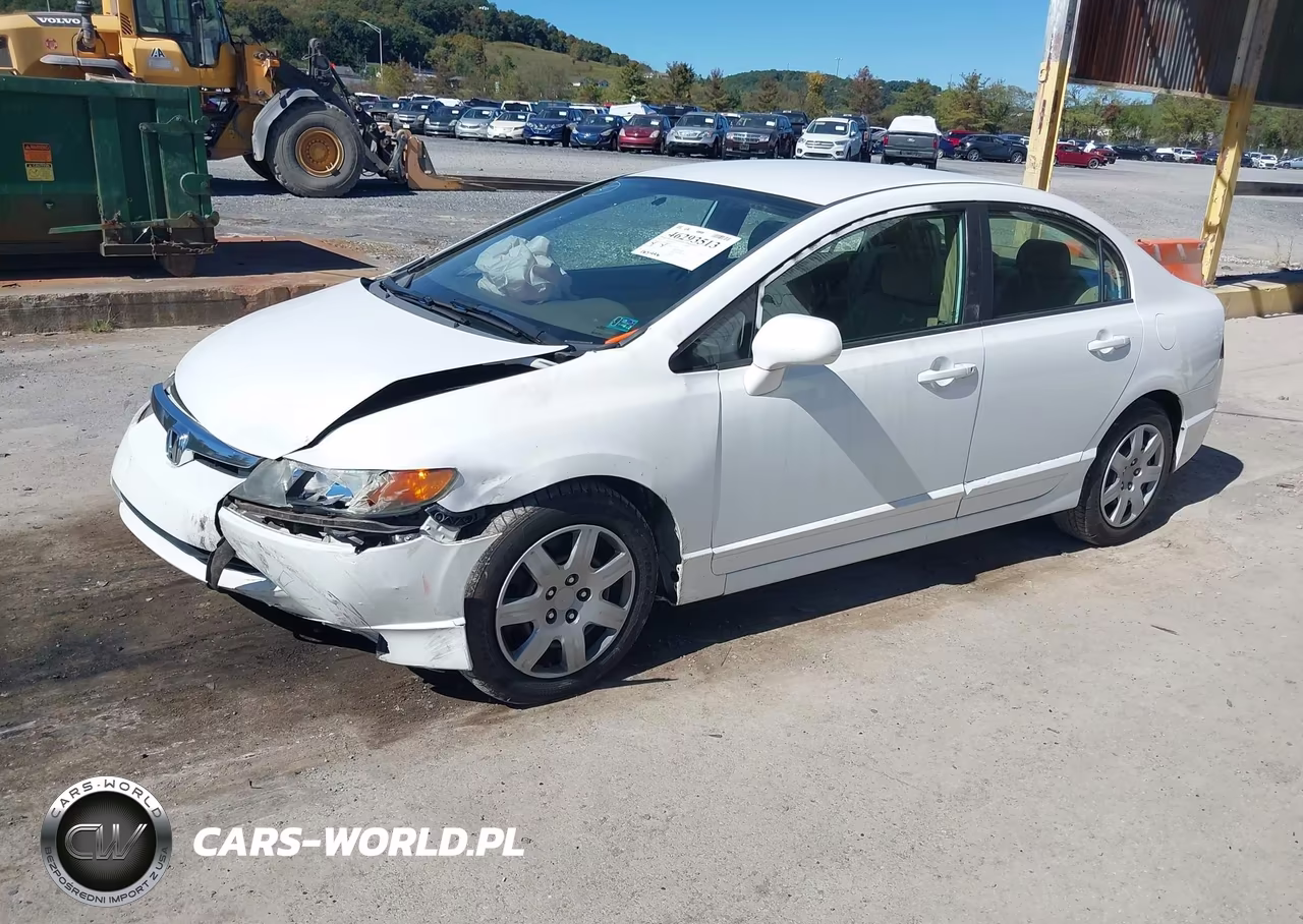 2007 Honda Civic Lx VIN:2HGFA16517H304736 - 2