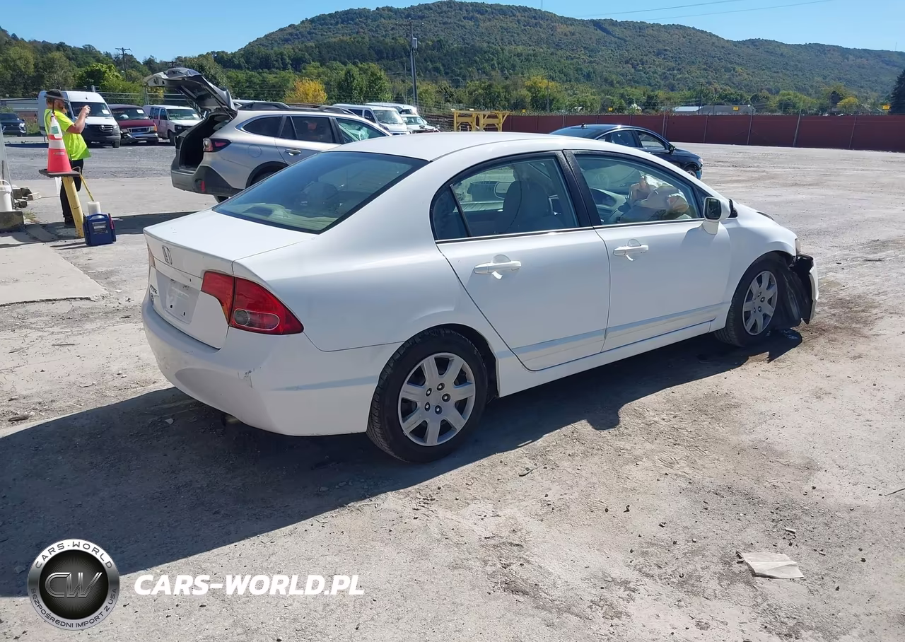 2007 Honda Civic Lx VIN:2HGFA16517H304736 - 4