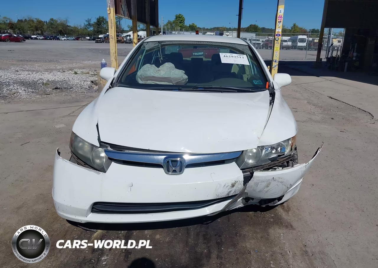 2007 Honda Civic Lx VIN:2HGFA16517H304736 - 6