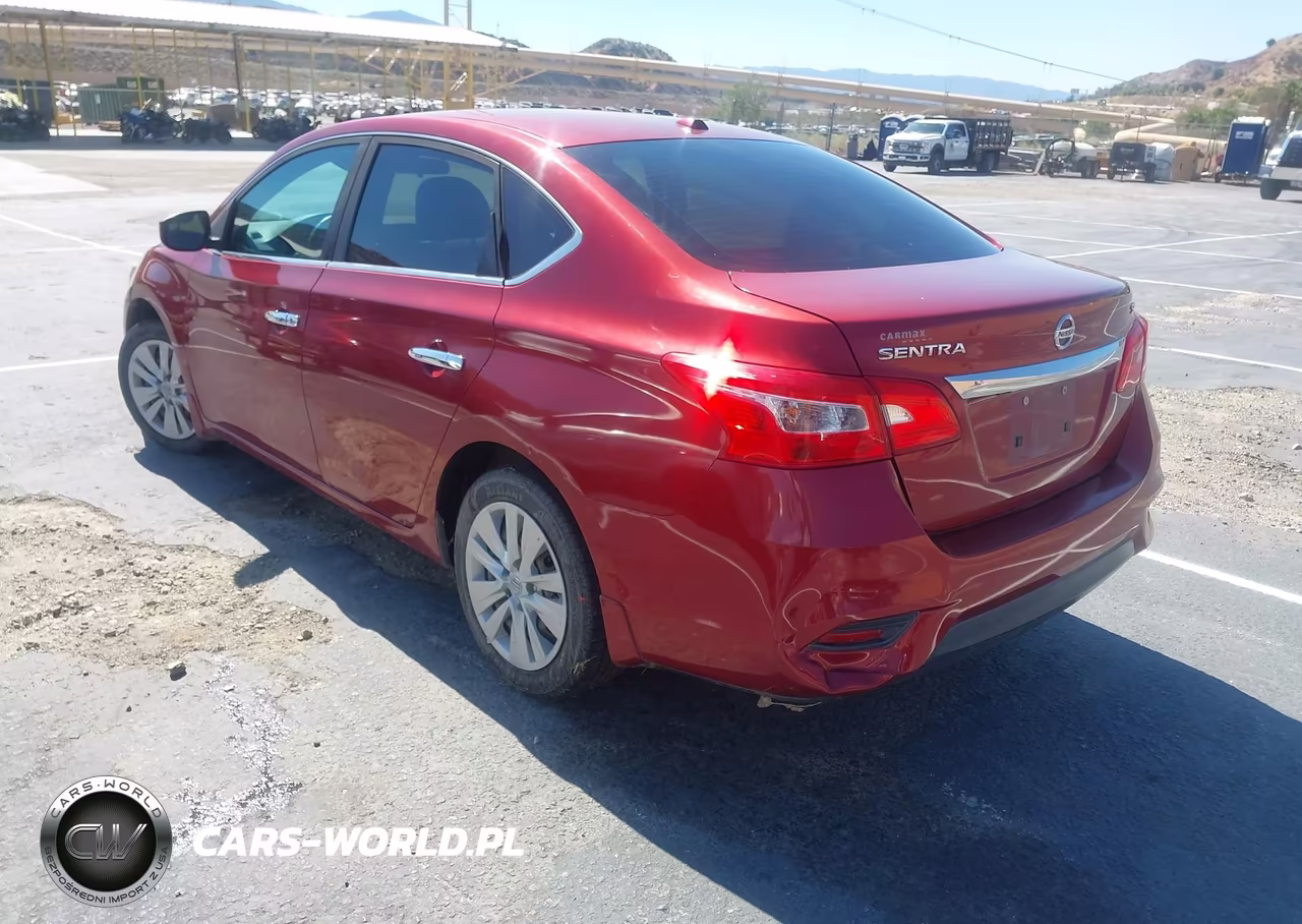 2017 Nissan Sentra Sv VIN:3N1AB7AP7HL668155 - 3