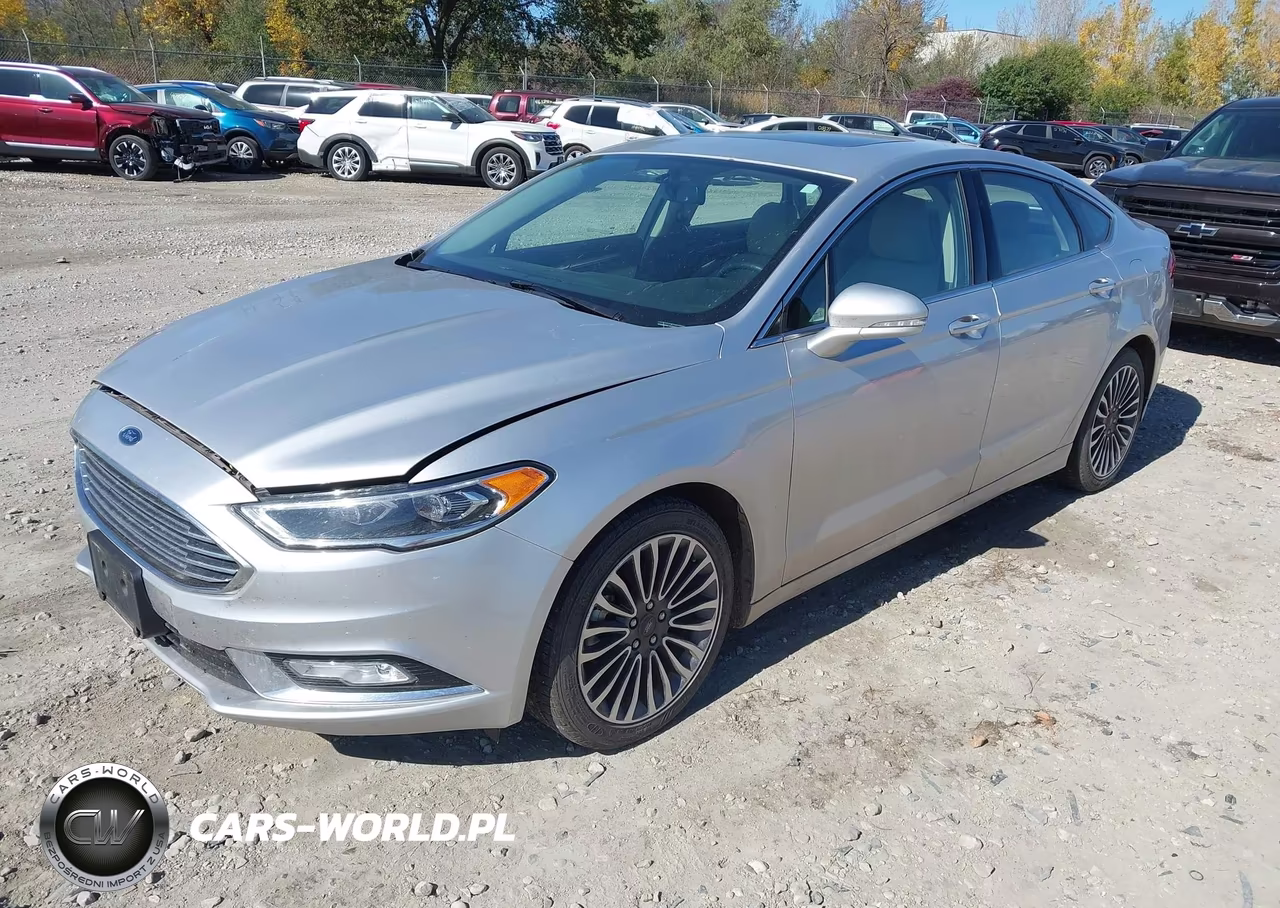 2018 Ford Fusion Titanium VIN:3FA6P0D99JR155149 - 2
