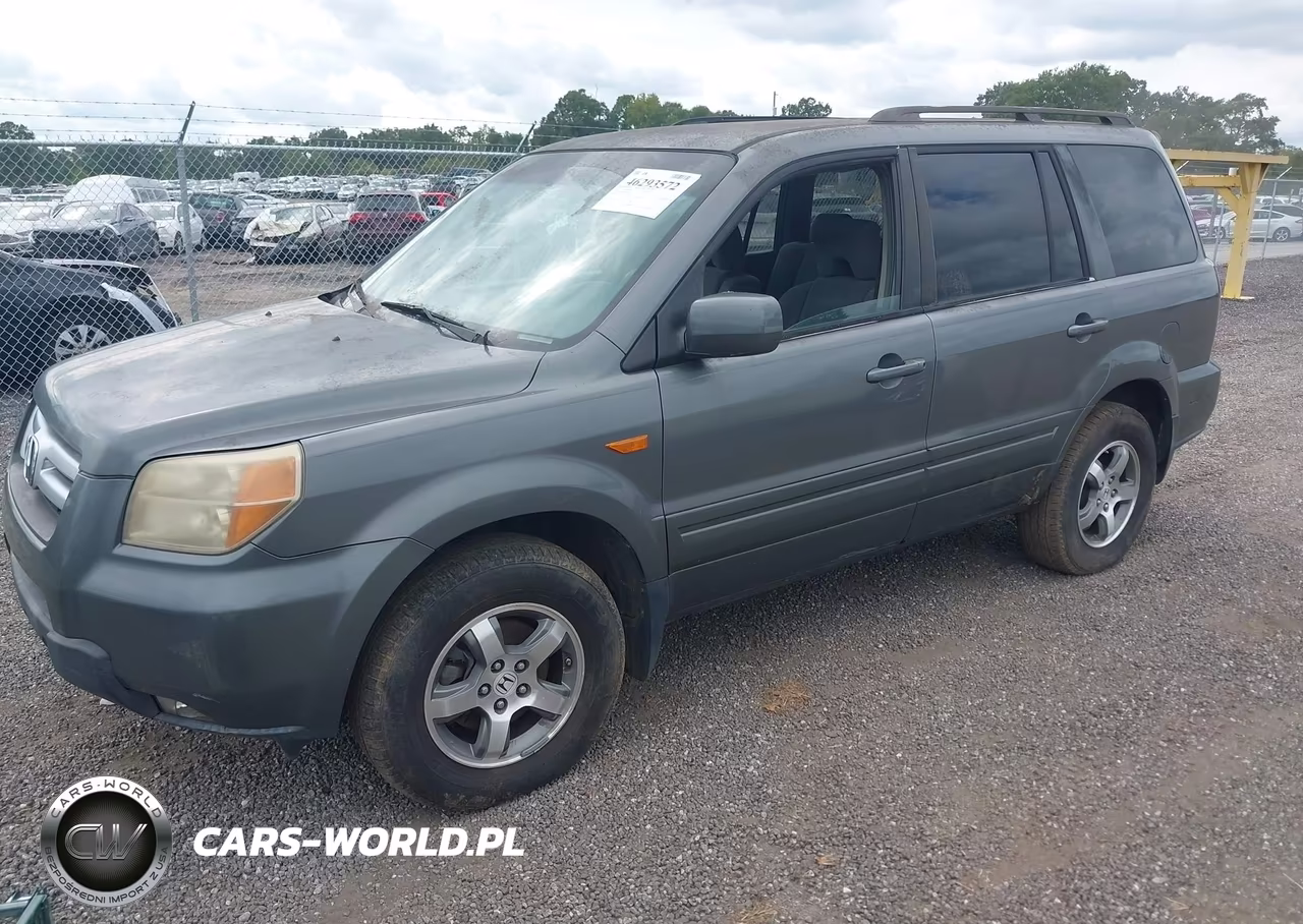 2008 Honda Pilot Ex VIN:5FNYF18498B019464 - 2