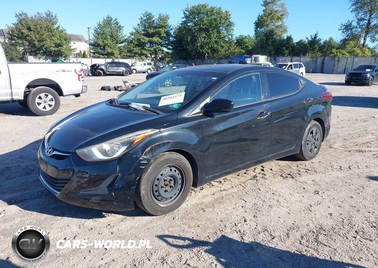 2016 Hyundai Elantra Se VIN:5NPDH4AE8GH701197 - 2