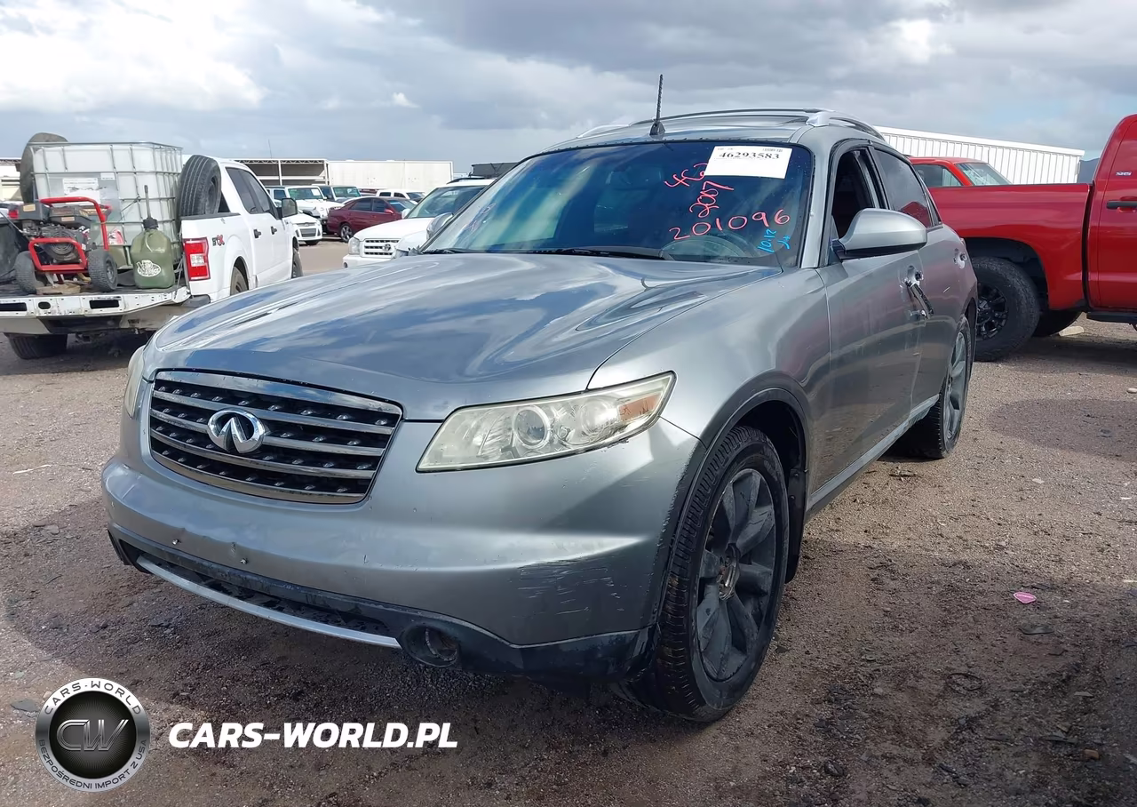 2007 Infiniti Fx35 VIN:JNRAS08W07X201096 - 2