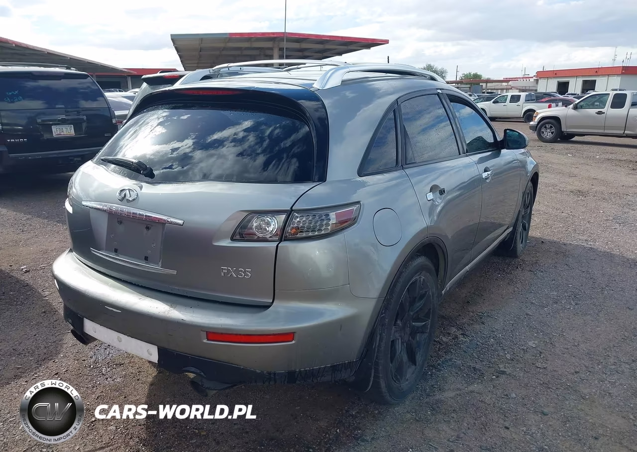 2007 Infiniti Fx35 VIN:JNRAS08W07X201096 - 4