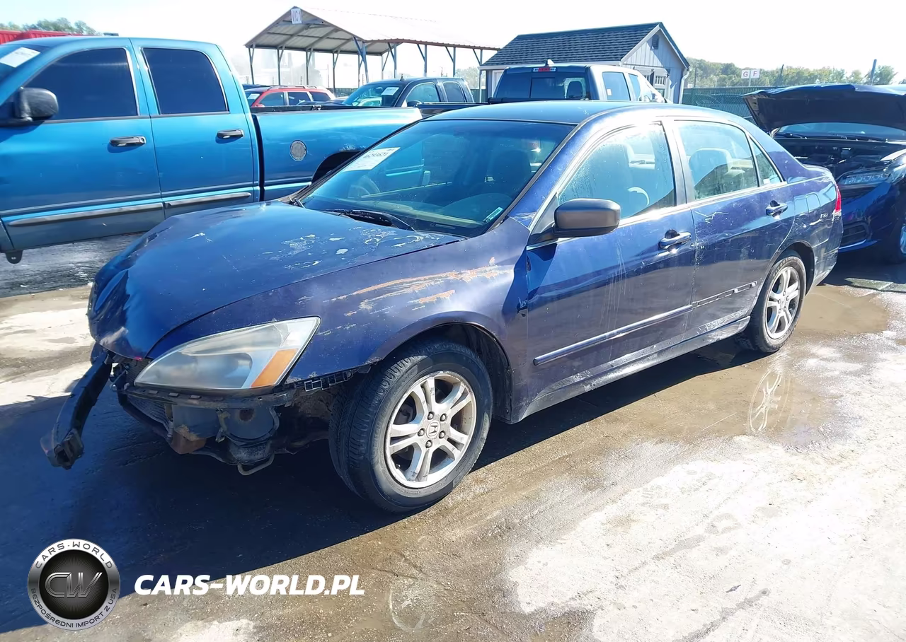2007 Honda Accord 2.4 Se VIN:1HGCM56307A033831 - 2