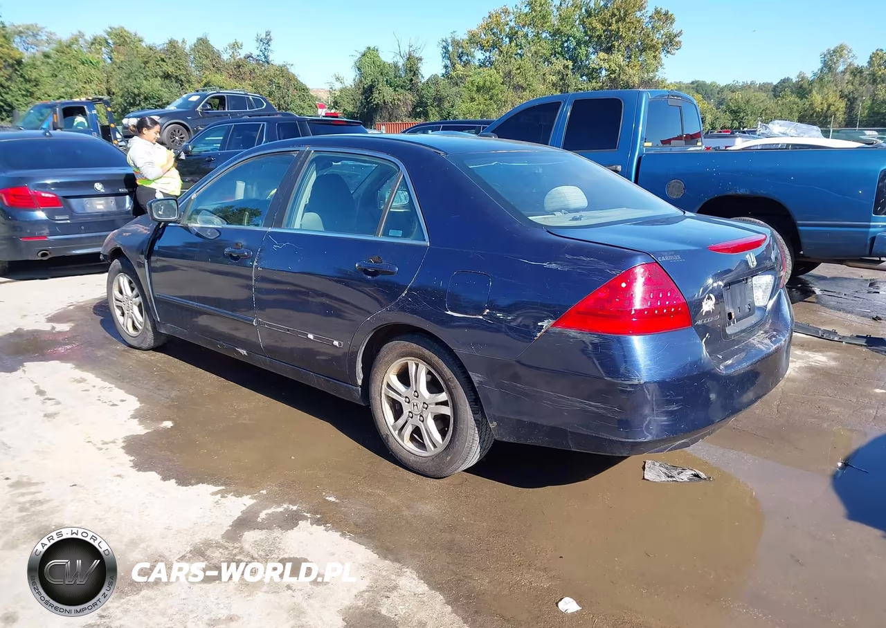 2007 Honda Accord 2.4 Se VIN:1HGCM56307A033831 - 3