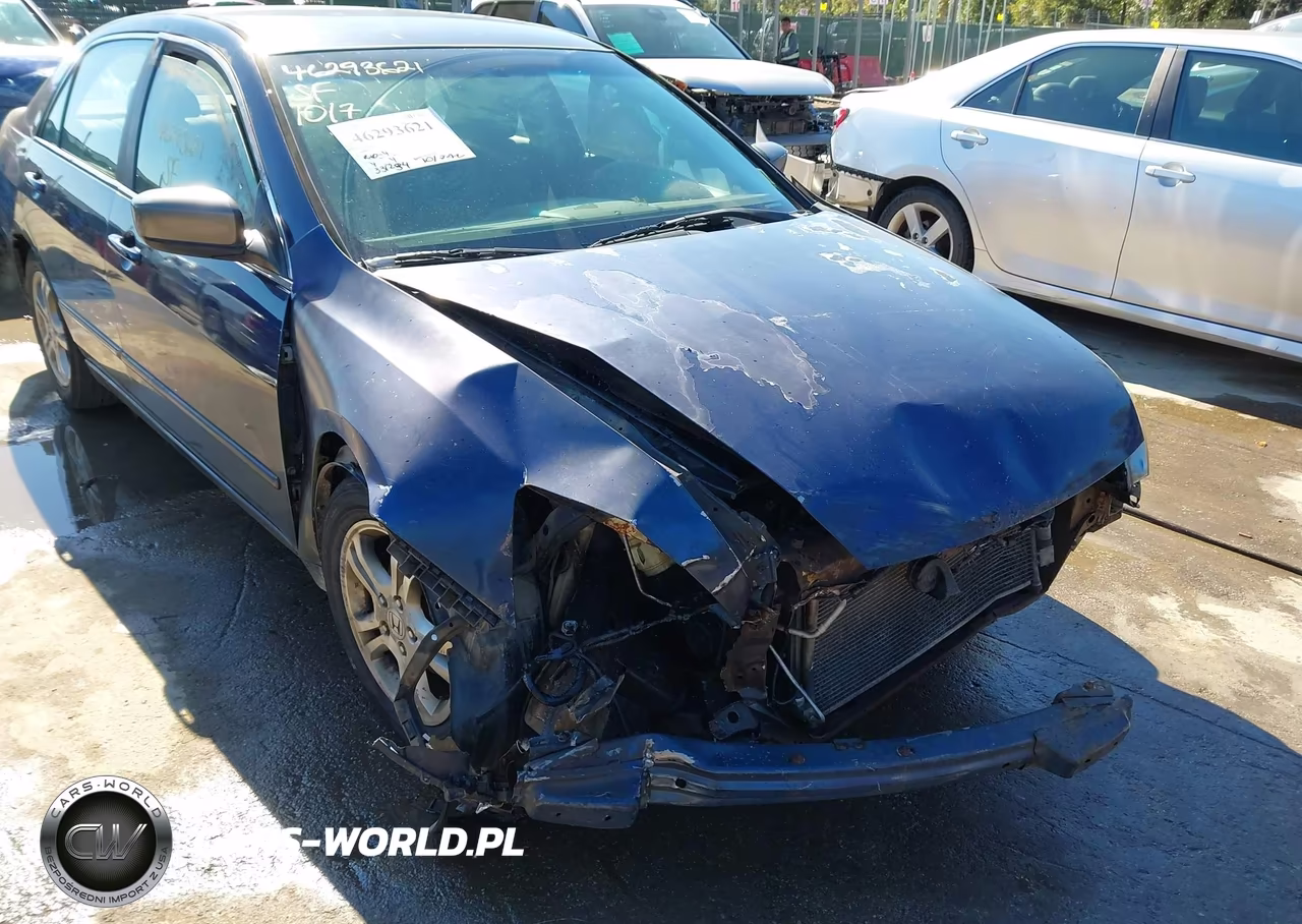 2007 Honda Accord 2.4 Se VIN:1HGCM56307A033831 - 6