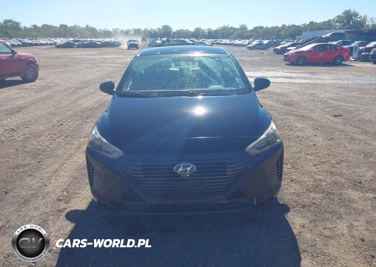 2018 Hyundai Ioniq Hybrid Blue VIN:KMHC65LCXJU075941 - 12