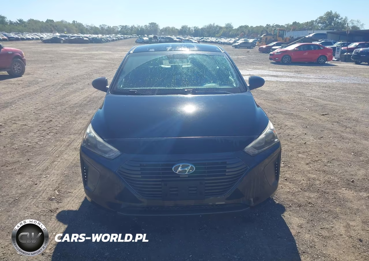 2018 Hyundai Ioniq Hybrid Blue VIN:KMHC65LCXJU075941 - 6