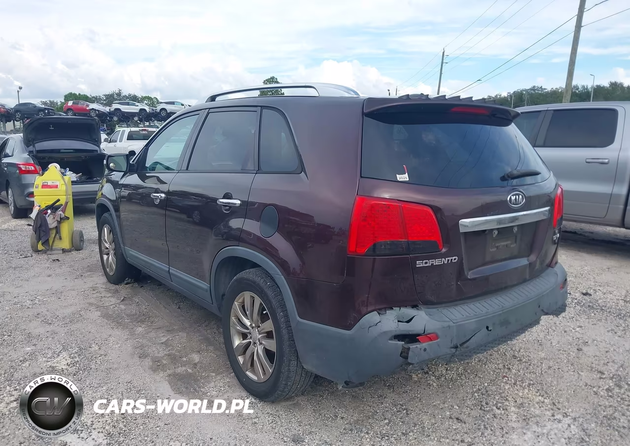 2011 Kia Sorento Ex V6 VIN:5XYKU4A23BG140934 - 3