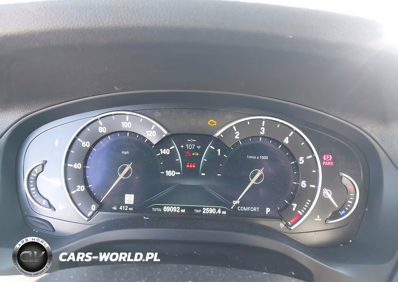 2019 BMW X3 Sdrive30I VIN:5UXTR7C54KLF36343 - 7