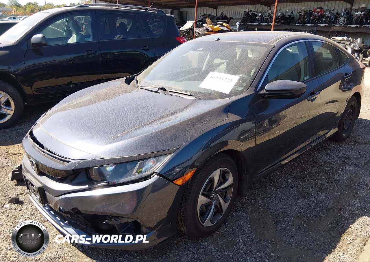 2019 Honda Civic Lx VIN:19XFC2F6XKE000056 - 2