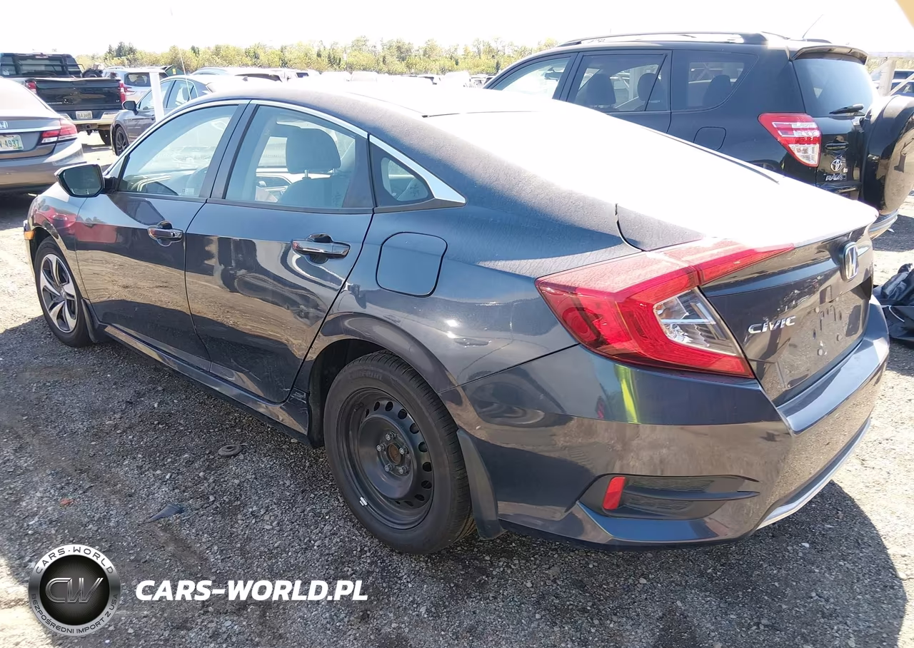 2019 Honda Civic Lx VIN:19XFC2F6XKE000056 - 3
