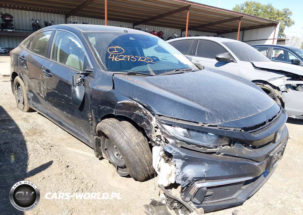 2019 Honda Civic Lx VIN:19XFC2F6XKE000056 - 6