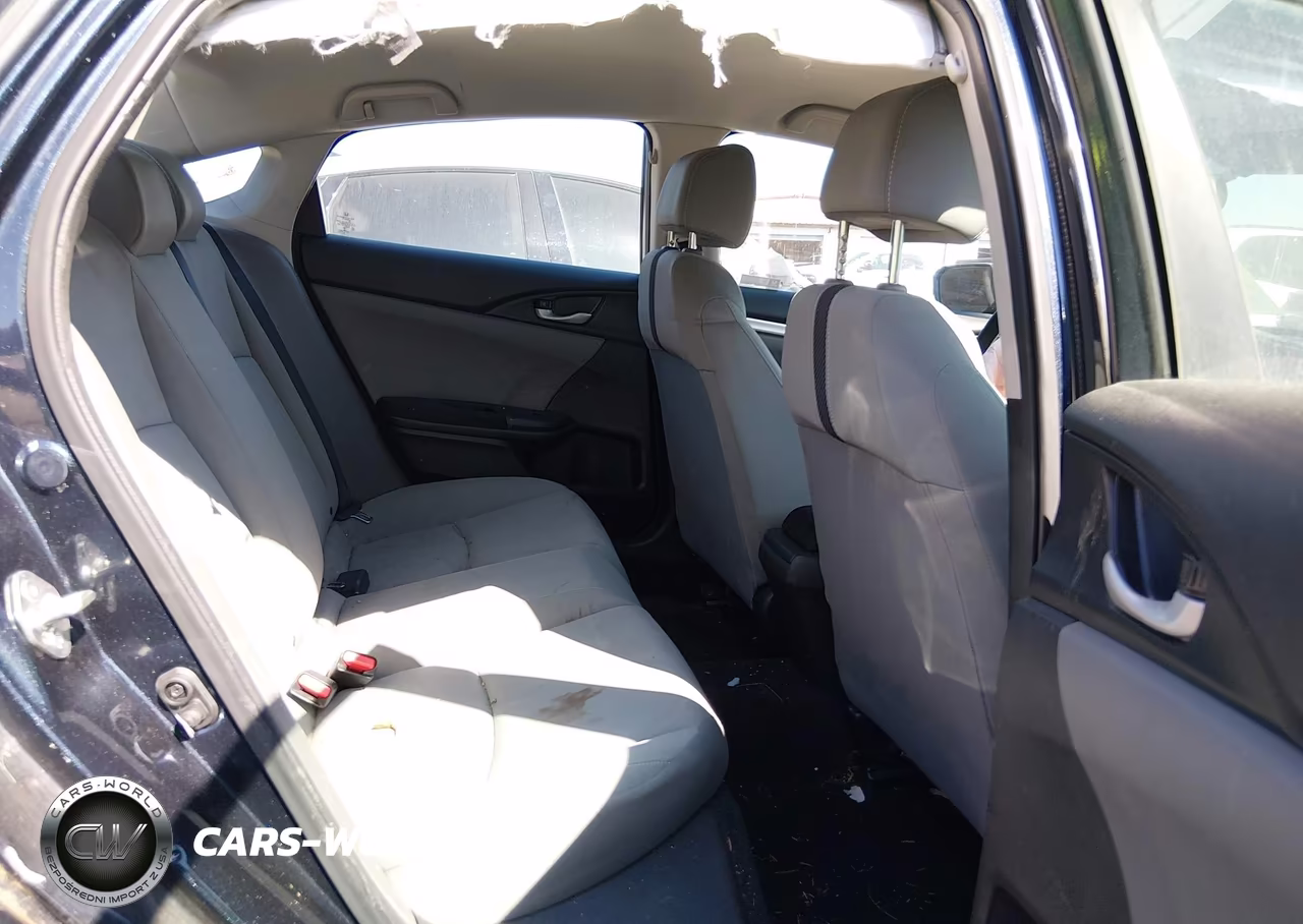 2019 Honda Civic Lx VIN:19XFC2F6XKE000056 - 8