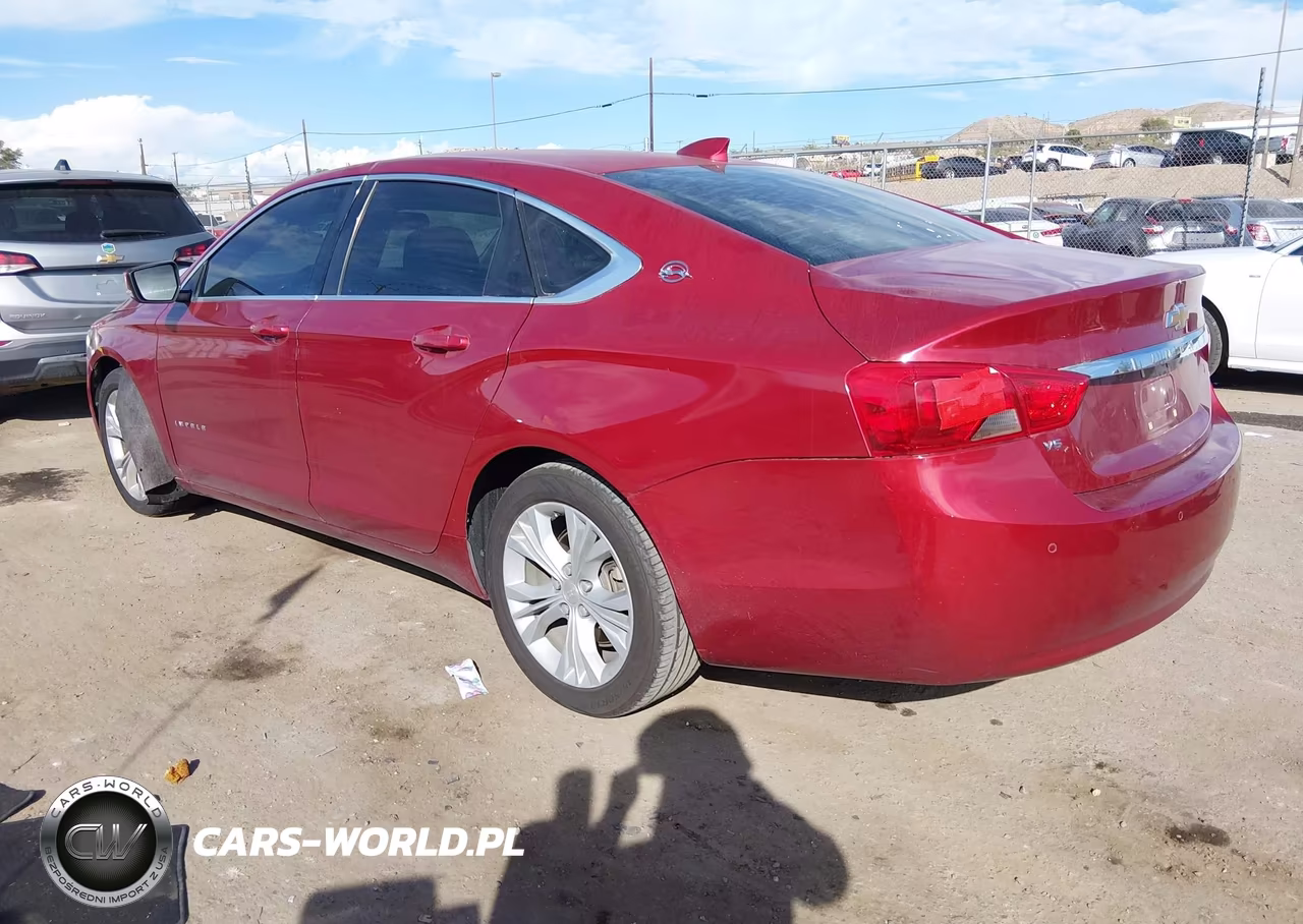 2015 Chevrolet Impala 2Lt VIN:1G1125S34FU136600 - 3