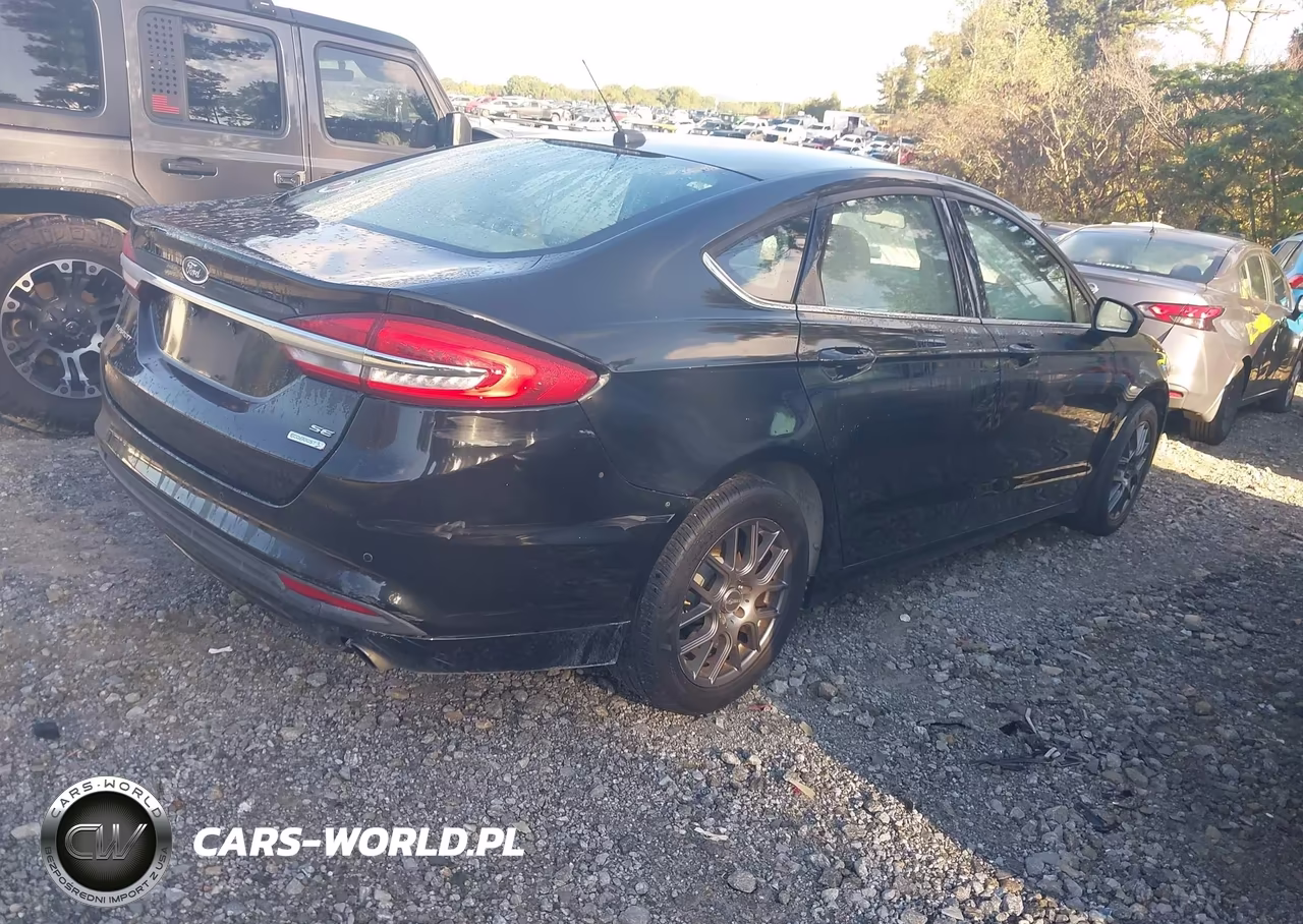 2017 Ford Fusion Se VIN:3FA6P0HD7HR107593 - 4