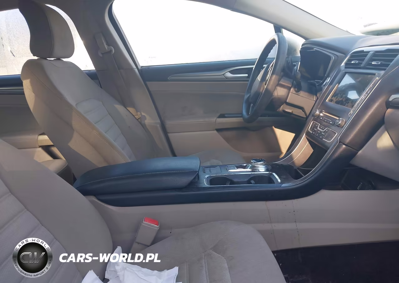 2017 Ford Fusion Se VIN:3FA6P0HD7HR107593 - 5