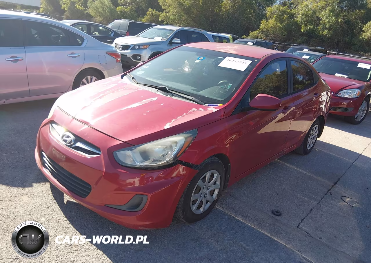 2014 Hyundai Accent Gls VIN:KMHCT4AE2EU640163 - 2