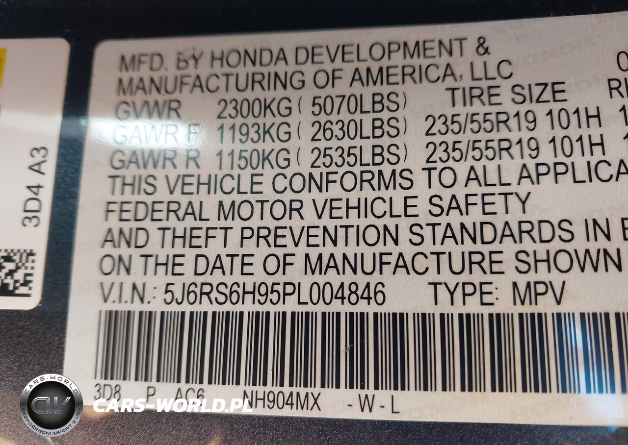 2023 Honda Cr-V Hybrid Sport Touring VIN:5J6RS6H95PL004846 - 9