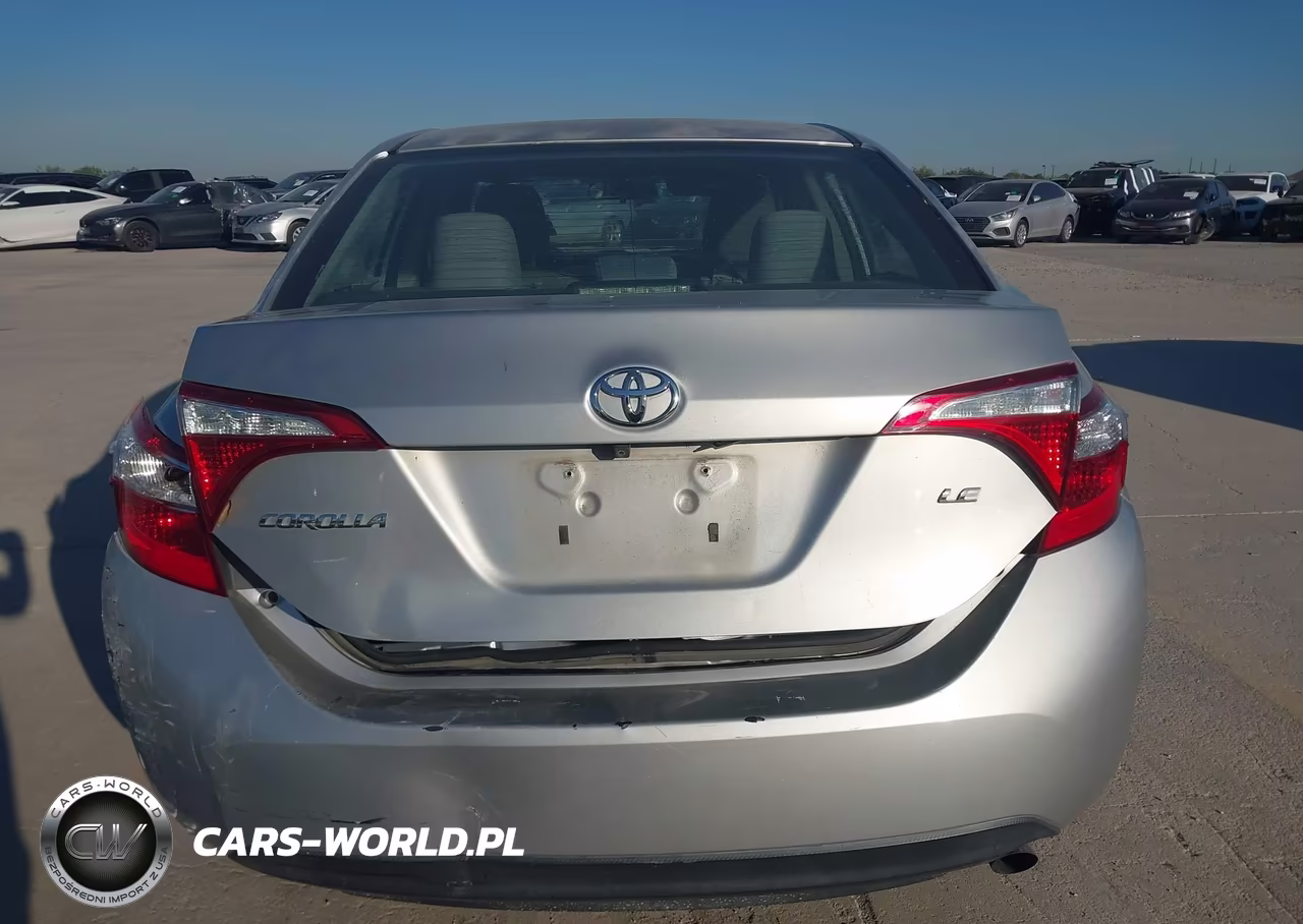 2016 Toyota Corolla Le VIN:5YFBURHE9GP565509 - 16