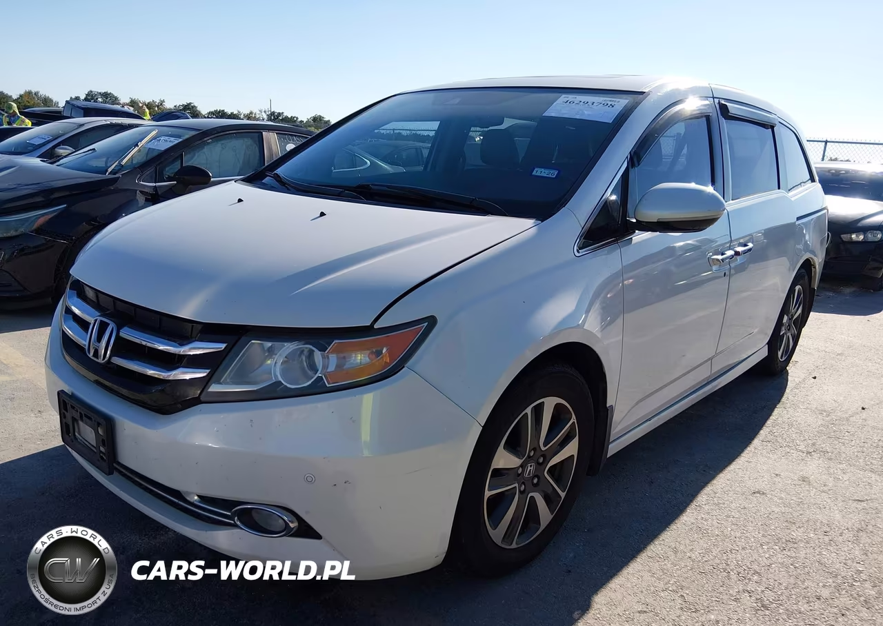 2015 Honda Odyssey Touring-Touring Elite VIN:5FNRL5H92FB076411 - 2