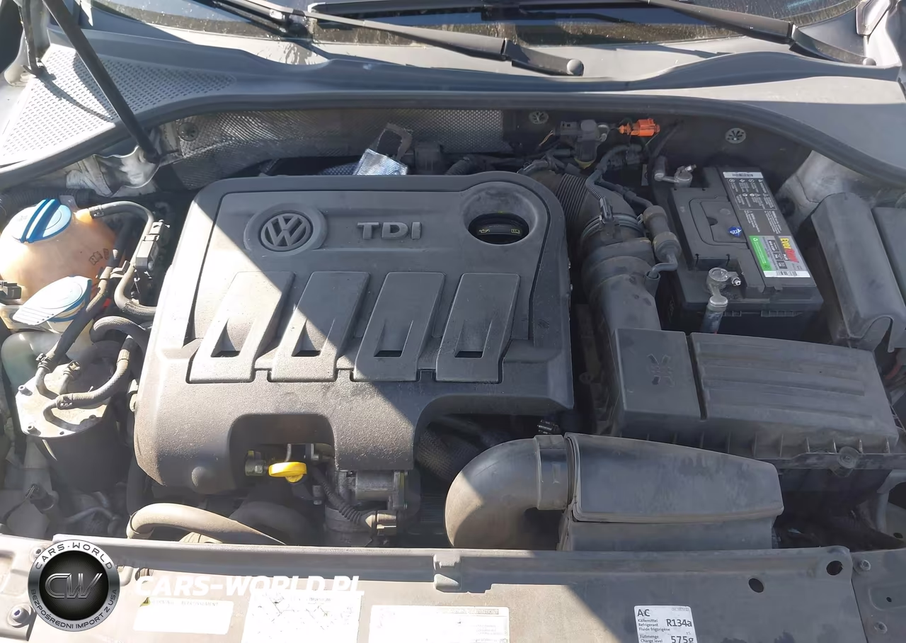 2014 Volkswagen Passat 2.0L Tdi Se VIN:1VWBN7A34EC089344 - 10