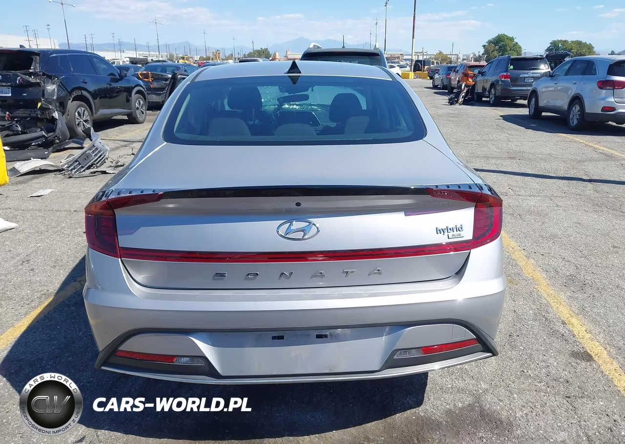 2023 Hyundai Sonata Hybrid Blue VIN:KMHL24JJ9PA081568 - 17