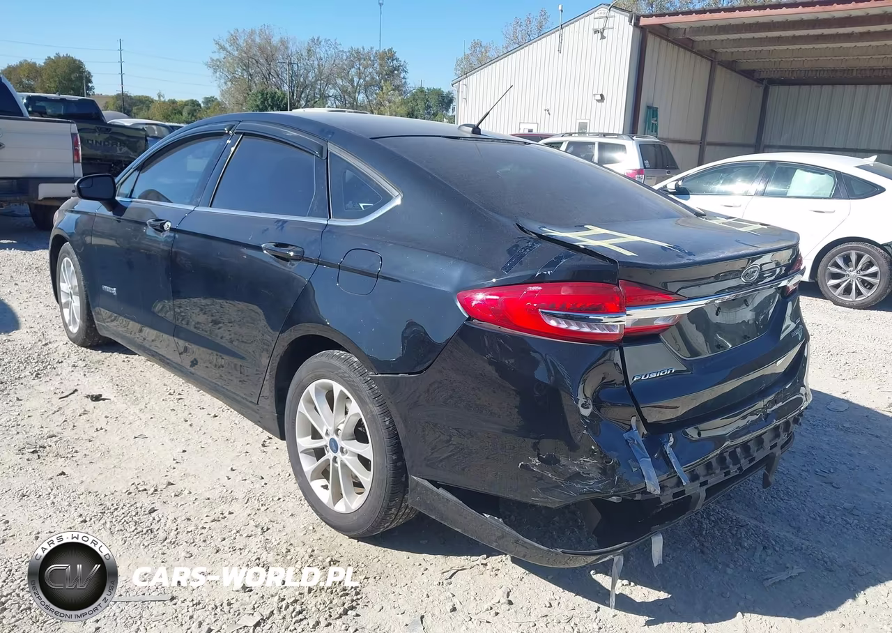 2018 Ford Fusion Hybrid Se VIN:3FA6P0LU7JR280382 - 3