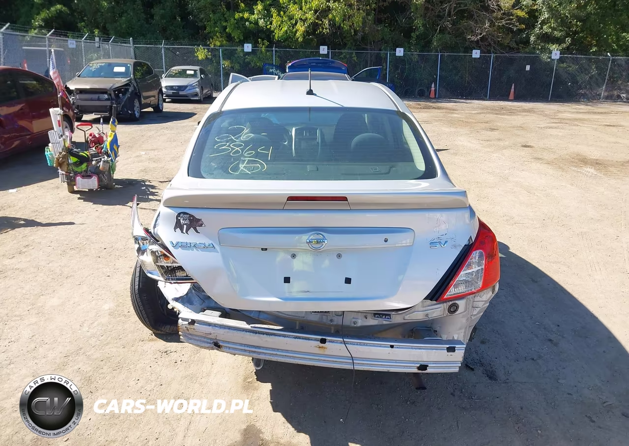 2019 Nissan Versa 1.6 Sv VIN:3N1CN7AP1KL824133 - 16