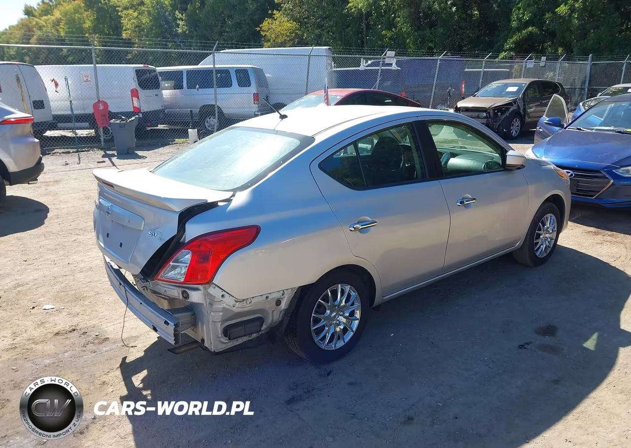 2019 Nissan Versa 1.6 Sv VIN:3N1CN7AP1KL824133 - 4