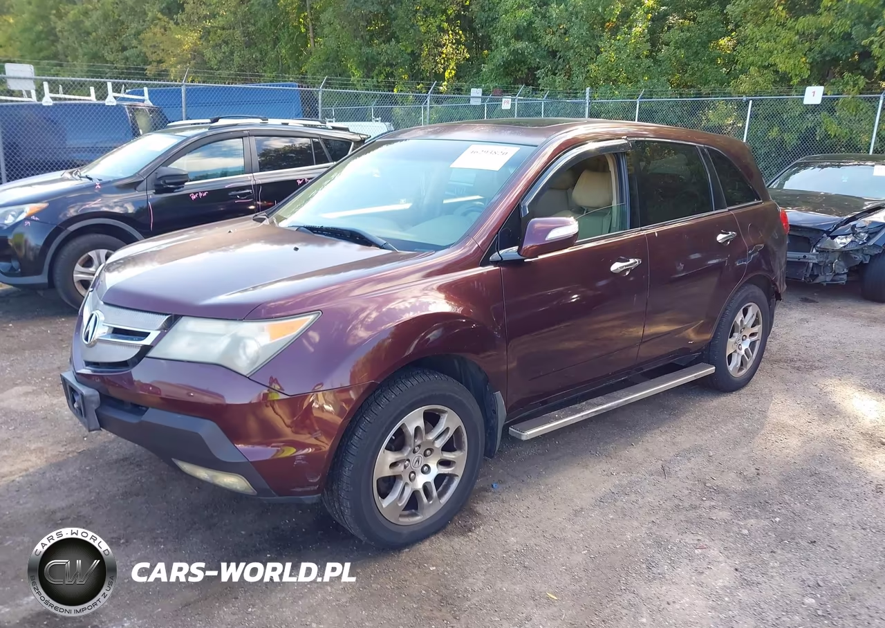 2007 Acura Mdx VIN:2HNYD28277H536906 - 2