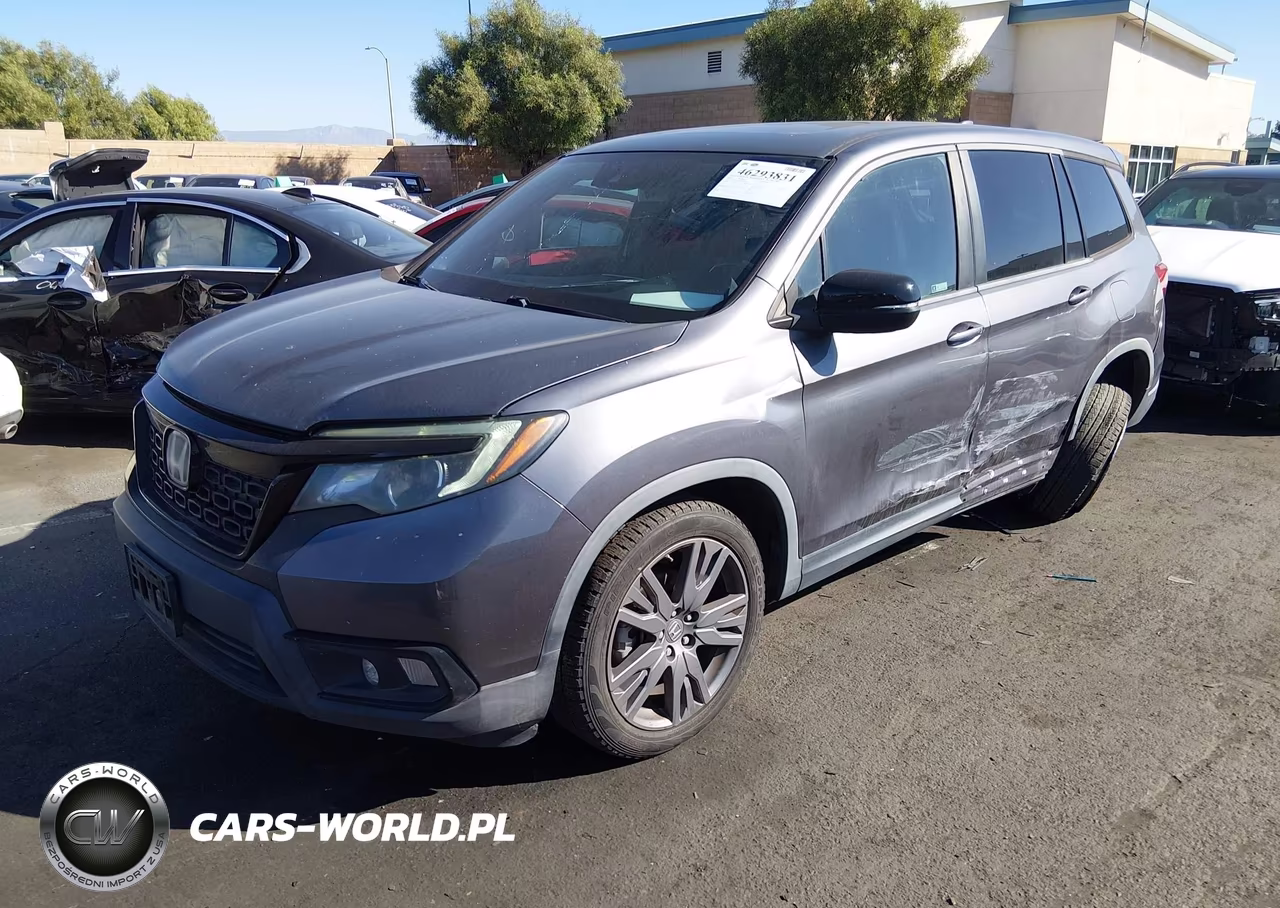 2019 Honda Passport Ex-L VIN:5FNYF7H53KB010956 - 2
