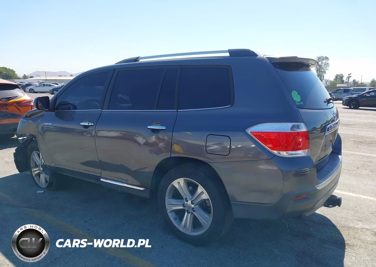 2013 Toyota Highlander Limited V6 VIN:5TDYK3EH4DS116771 - 3
