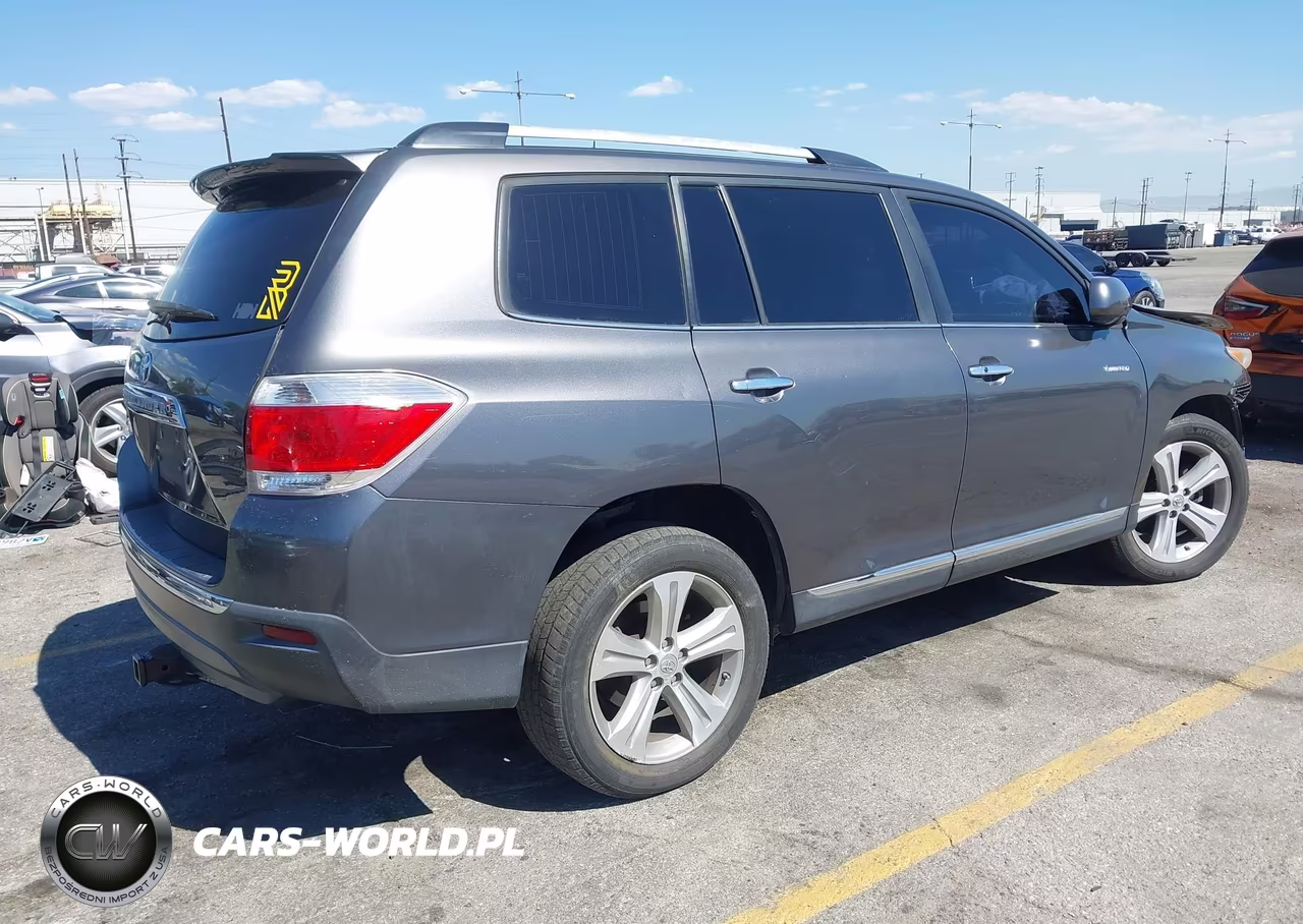 2013 Toyota Highlander Limited V6 VIN:5TDYK3EH4DS116771 - 4