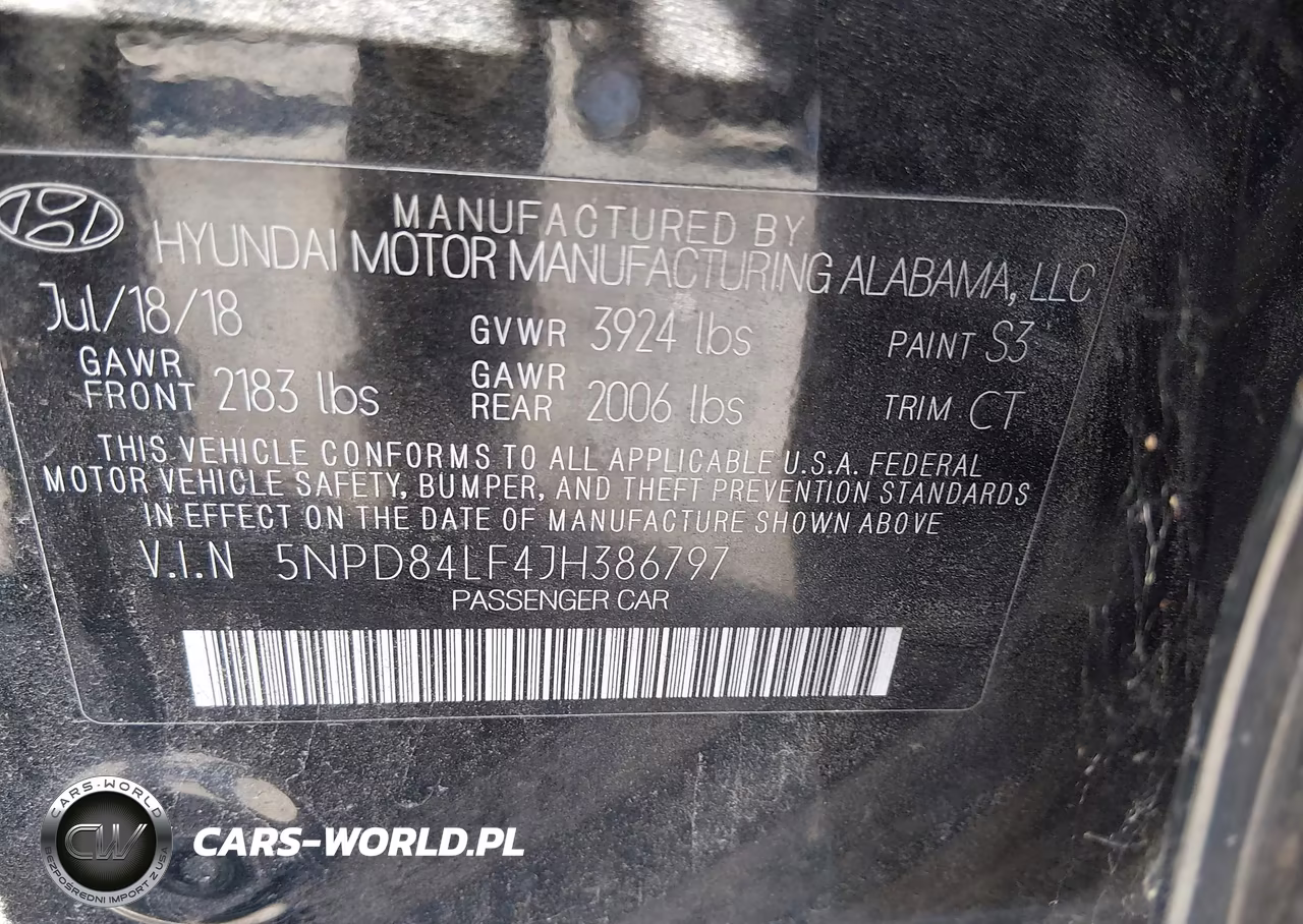 2018 Hyundai Elantra Value Edition VIN:5NPD84LF4JH386797 - 9