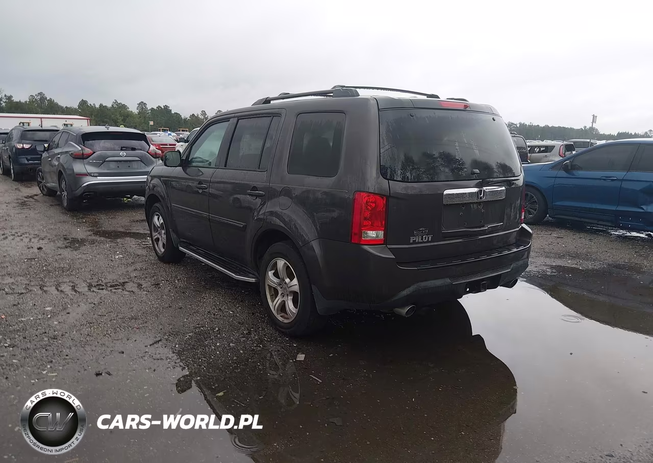 2014 Honda Pilot Ex-L VIN:5FNYF3H59EB019917 - 3