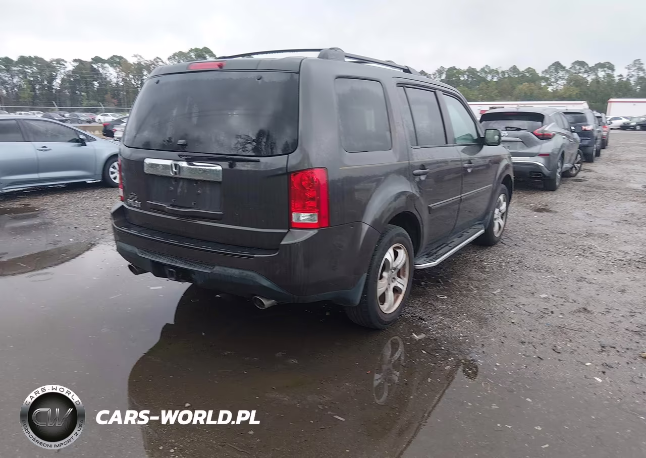 2014 Honda Pilot Ex-L VIN:5FNYF3H59EB019917 - 4