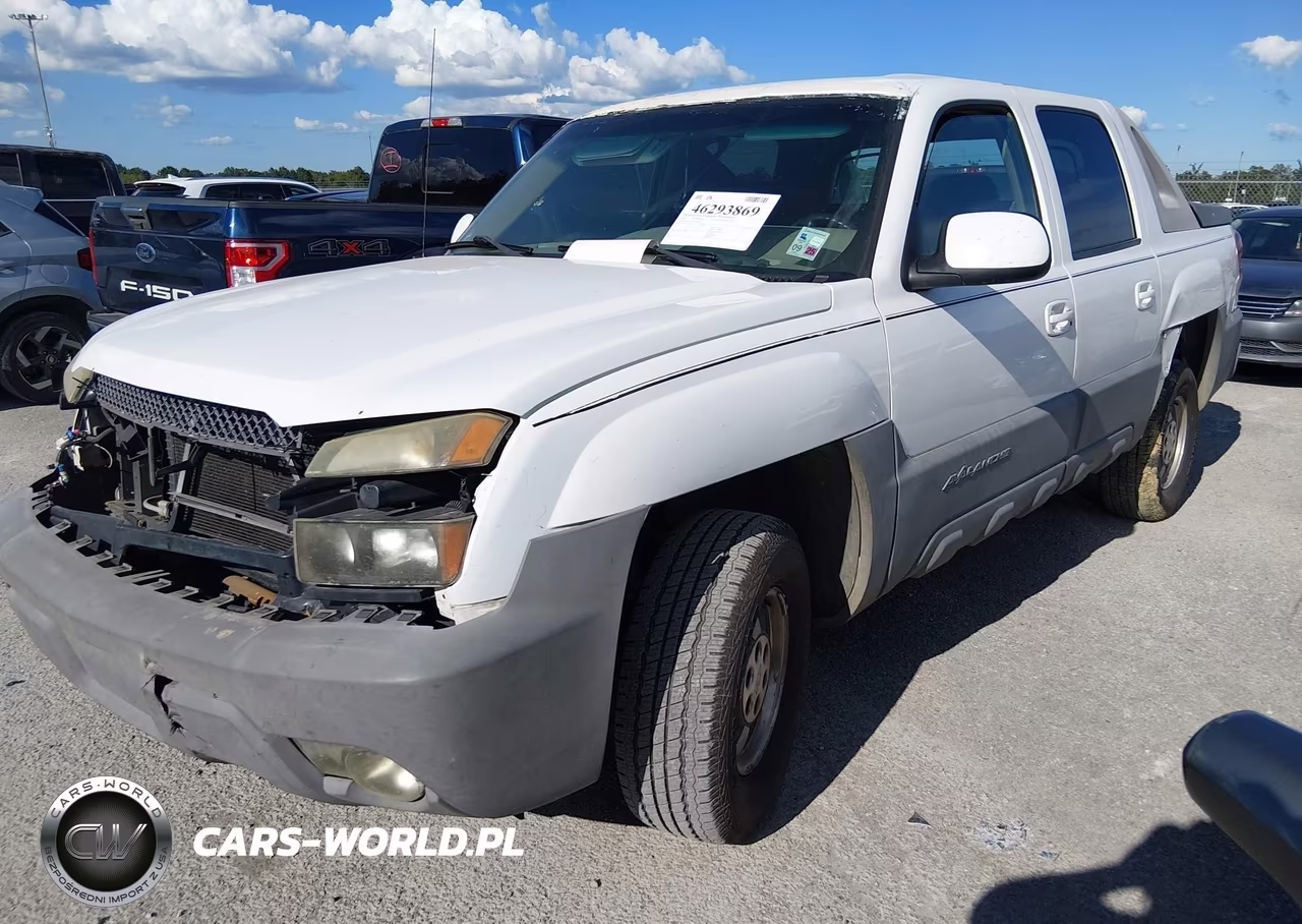 2002 Chevrolet Avalanche 1500 VIN:3GNEC13T82G217973 - 2