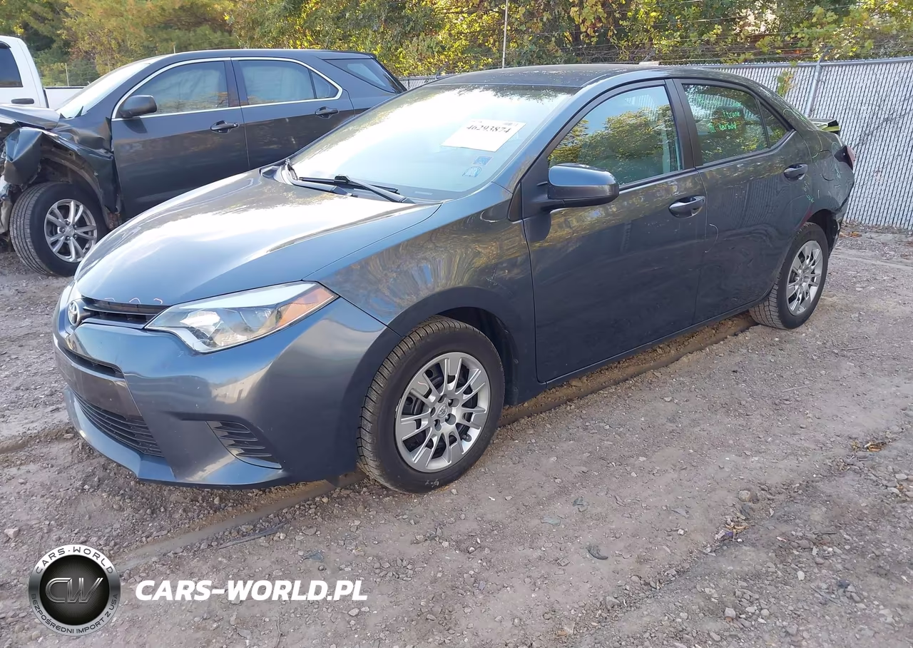 2016 Toyota Corolla Le VIN:2T1BURHE3GC586467 - 2