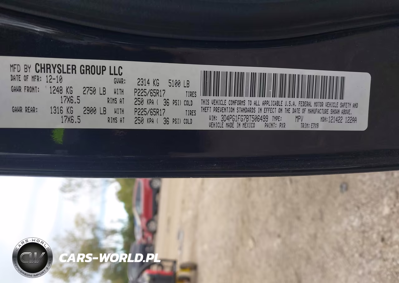 2011 Dodge Journey Mainstreet VIN:3D4PG1FG7BT506499 - 9
