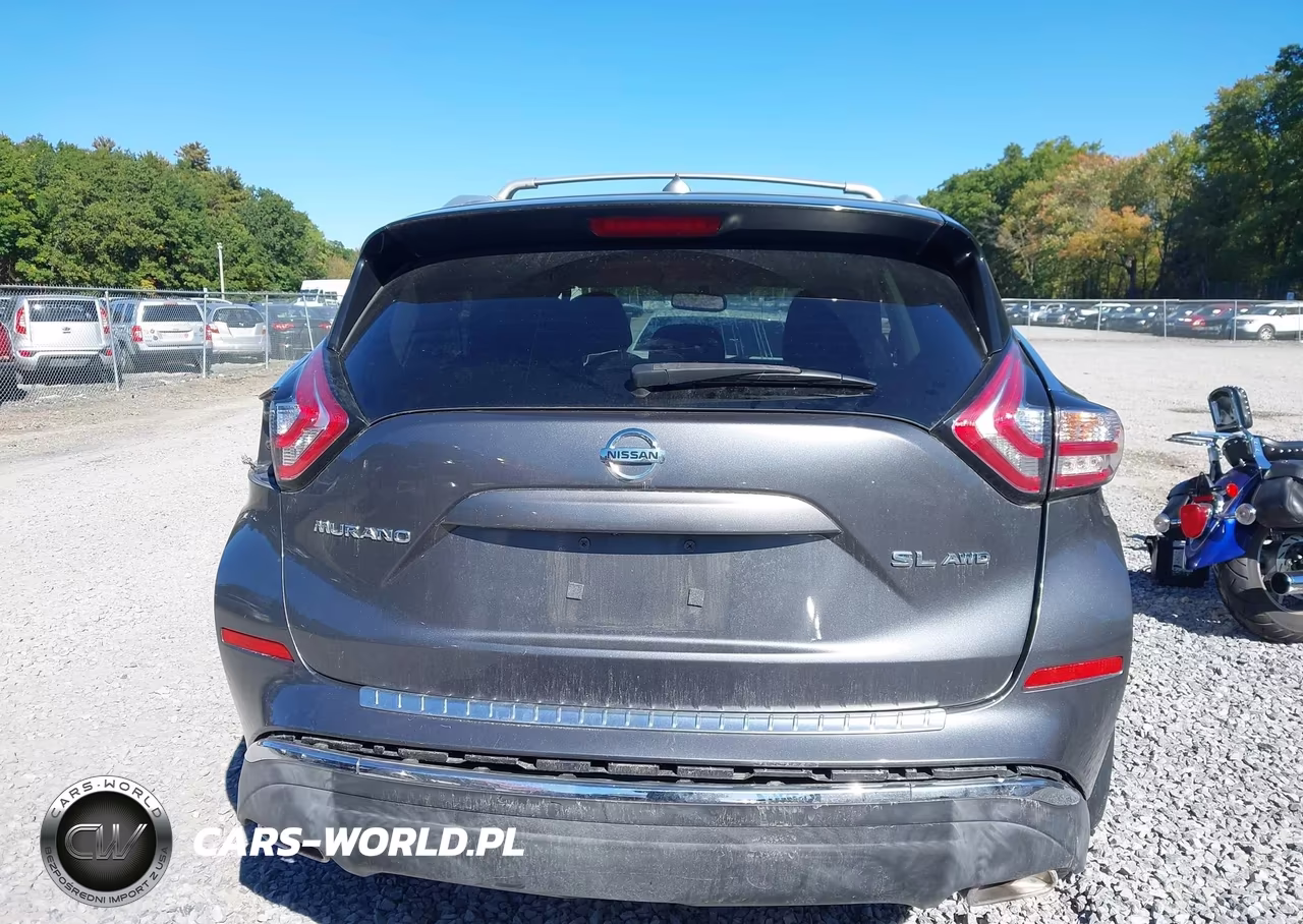 2015 Nissan Murano Sl VIN:5N1AZ2MH9FN240466 - 15
