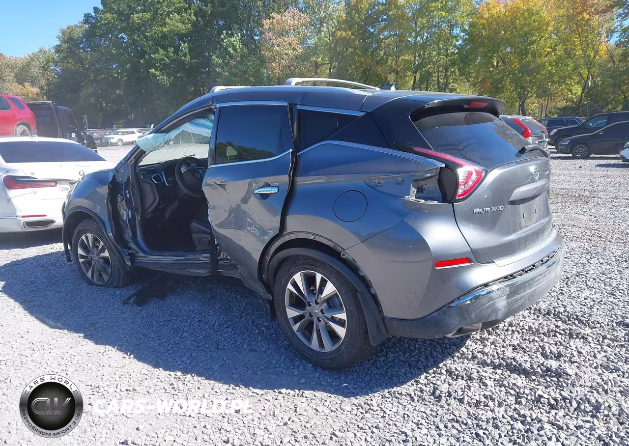 2015 Nissan Murano Sl VIN:5N1AZ2MH9FN240466 - 3