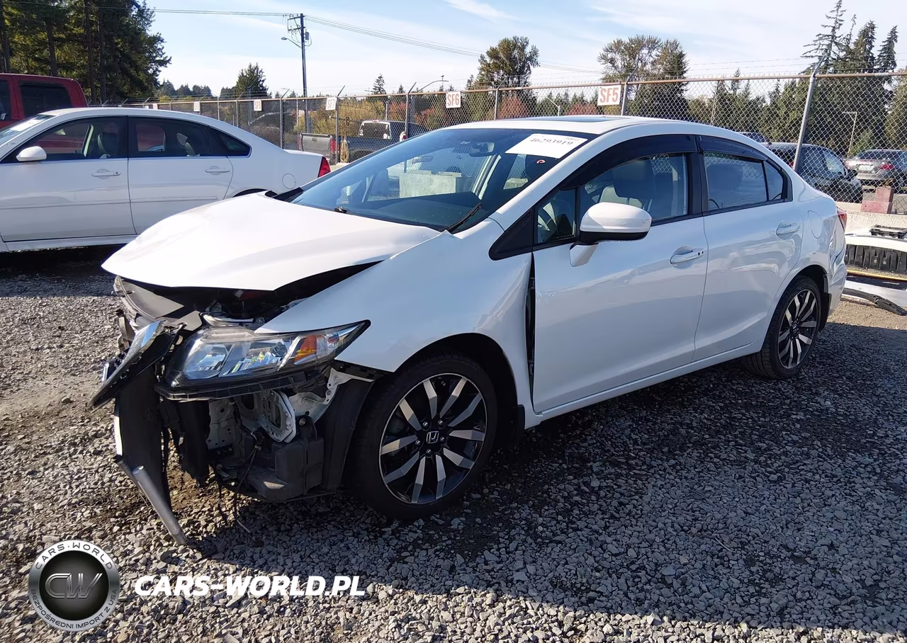 2015 Honda Civic Ex-L VIN:19XFB2F9XFE260640 - 2