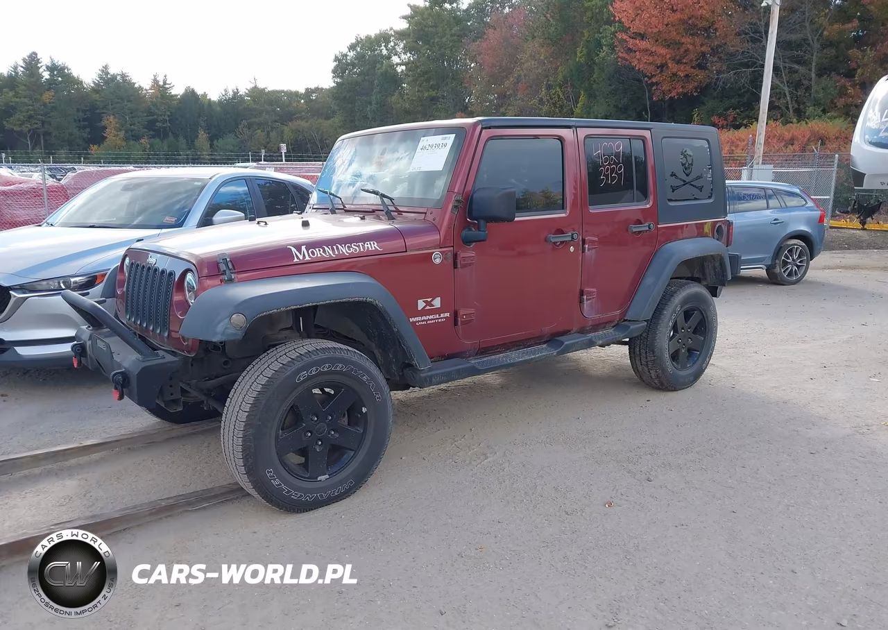 2009 Jeep Wrangler Unlimited X VIN:1J4GA39199L780899 - 2