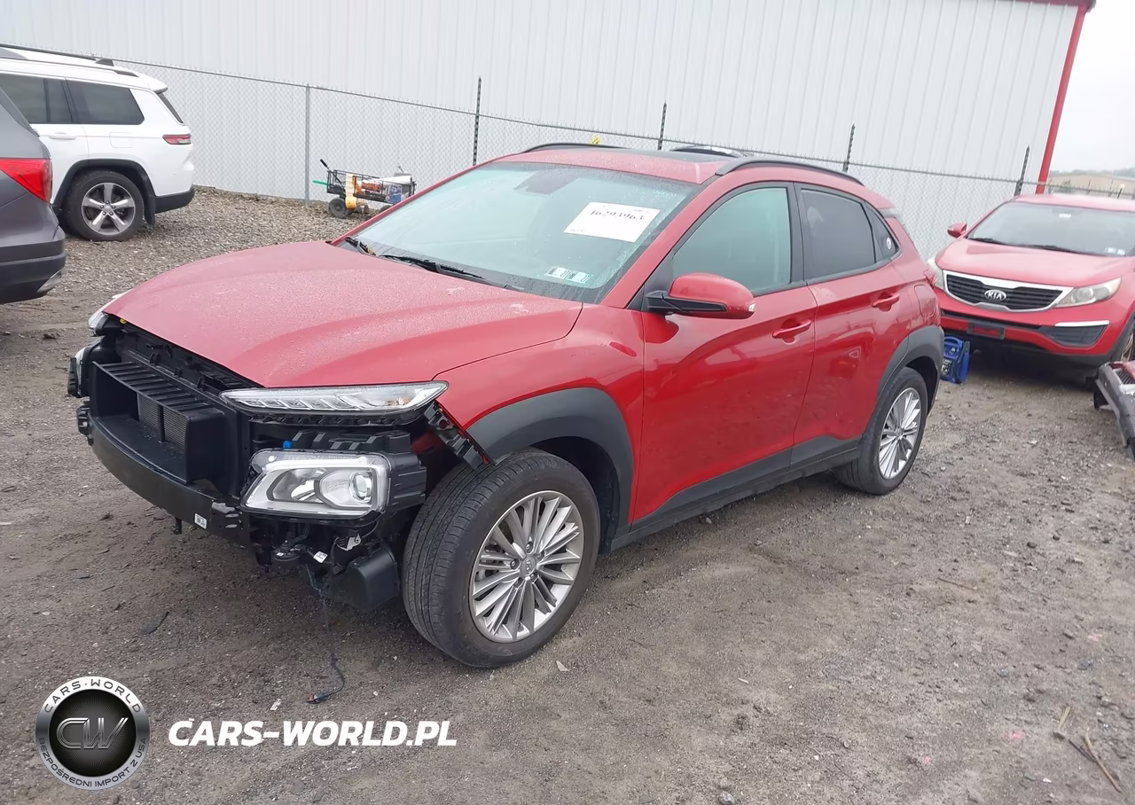 2021 Hyundai Kona Sel Plus VIN:KM8K6CAA9MU740009 - 2