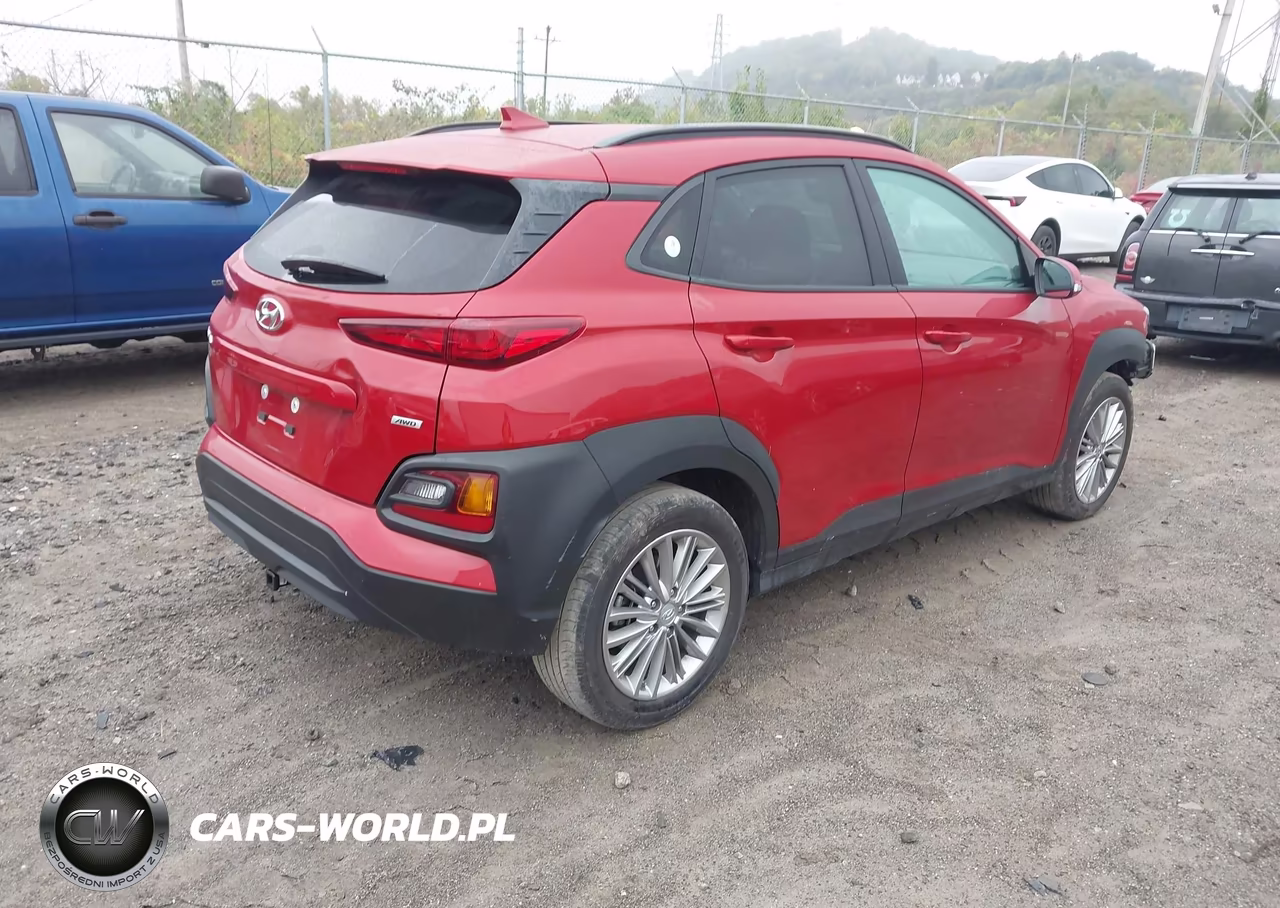 2021 Hyundai Kona Sel Plus VIN:KM8K6CAA9MU740009 - 4