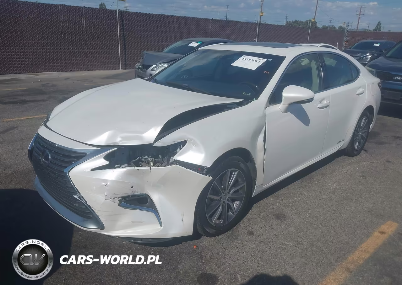 2016 Lexus Es 300H VIN:JTHBW1GG4G2104245 - 2