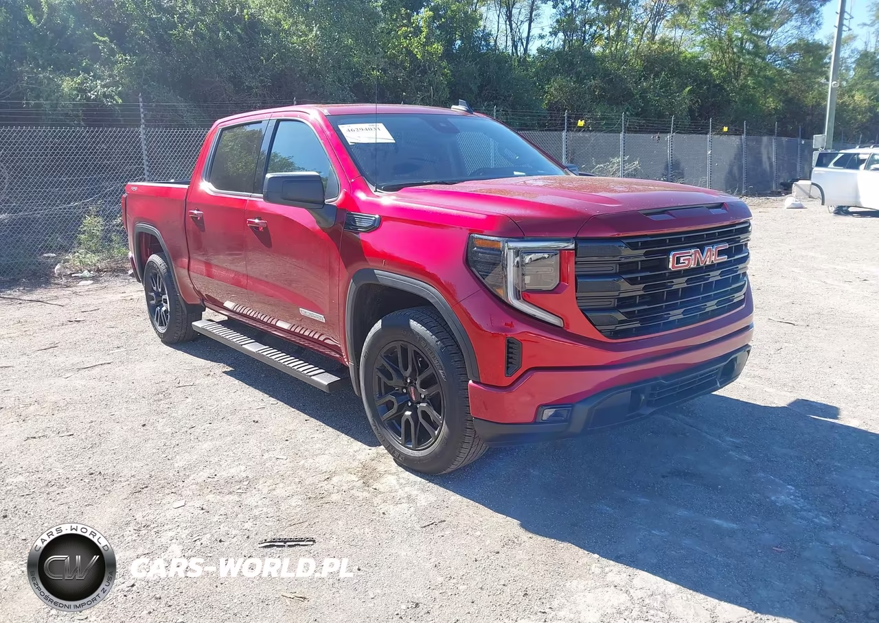 2023 GMC Sierra 1500 4Wd Short Box Elevation With 3Sb